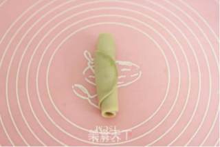 【番茄配方】抹茶红豆酥—— 抹茶味伴随左右萦绕心头的做法步骤：14