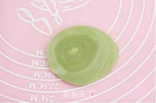 【番茄配方】抹茶红豆酥—— 抹茶味伴随左右萦绕心头的做法步骤：21