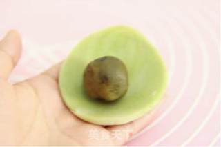 【番茄配方】抹茶红豆酥—— 抹茶味伴随左右萦绕心头的做法步骤：22