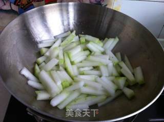 黄豆酱烧冬瓜的做法步骤：3