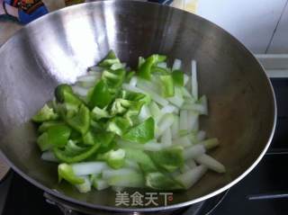 黄豆酱烧冬瓜的做法步骤：5