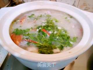 白贝花蟹粥的做法步骤：8