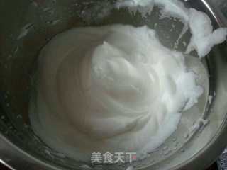 抹茶燕麦戚风蛋糕的做法步骤：4