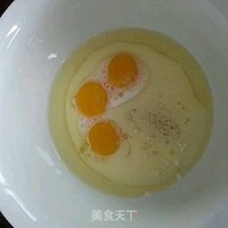 抹茶燕麦戚风蛋糕的做法步骤：5