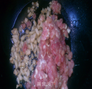 香干香菇肉酱馅的做法步骤：7