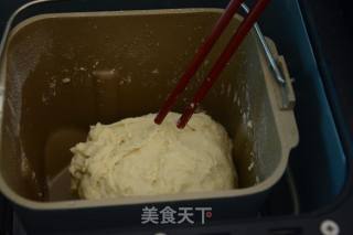 面包机做面包的方法（一键式蔓越莓淡奶油面包）的做法步骤：4
