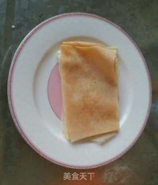 西式煎饼蔬菜卷的做法步骤：3