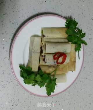 西式煎饼蔬菜卷的做法步骤：6