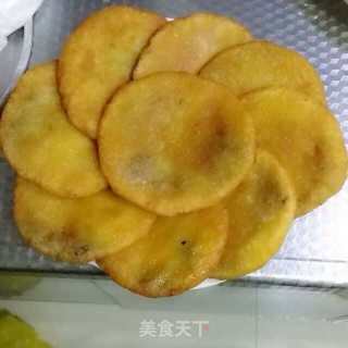 南瓜豆沙饼的做法步骤：3
