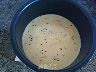 黑芝麻海绵蛋糕的做法步骤：12
