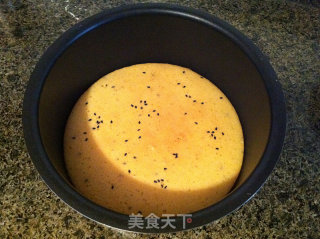 黑芝麻海绵蛋糕的做法步骤：14