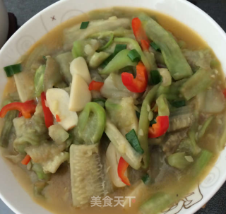 小汤丝瓜的做法步骤：8