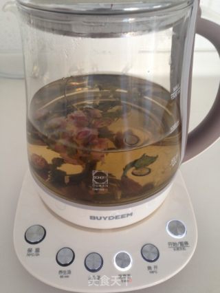 女人如花--玫瑰薄荷茶的做法步骤：2