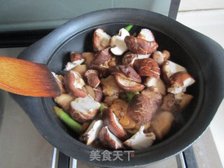 香菇炖鸡的做法步骤：5