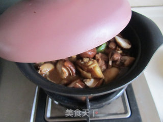 香菇炖鸡的做法步骤：6