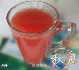 纯西瓜汁的做法步骤：4