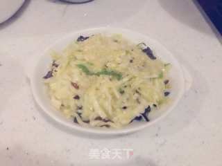 青椒木耳炒包菜的做法步骤：9