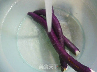 虾皮炒茄子的做法步骤：2