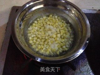 虾球玉米披萨的做法步骤：4