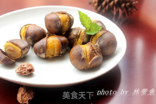 话梅板栗的做法步骤：5