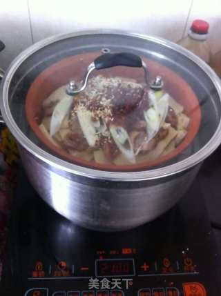 蚝油鸡翅蒸冻豆腐的做法步骤：10