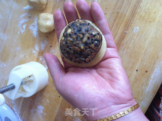 五仁月饼的做法步骤：17