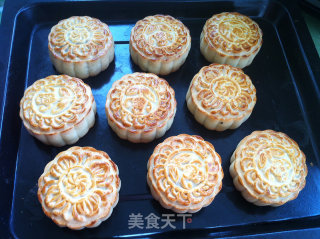 五仁月饼的做法步骤：24
