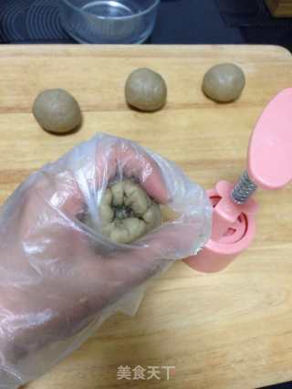 奶香板栗饼的做法步骤：6