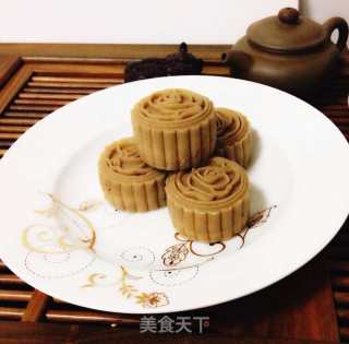 奶香板栗饼的做法步骤：8