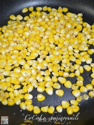黑椒玉米粒的做法步骤：4