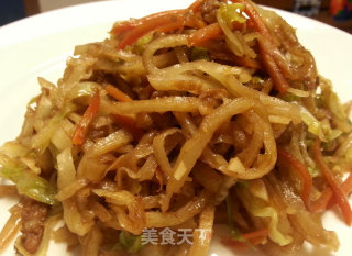 缤纷炒饼的做法步骤：11
