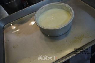 最近比较火的起司蛋糕（轻乳酪）的做法步骤：6