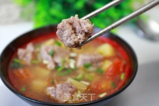 西红柿土豆炖牛肉的做法步骤：5