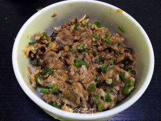 属于中秋节的美食----鲜肉藕夹的做法步骤：3