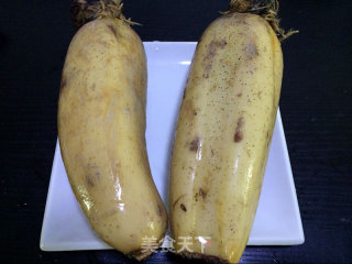 属于中秋节的美食----鲜肉藕夹的做法步骤：4