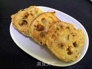 属于中秋节的美食----鲜肉藕夹的做法步骤：15