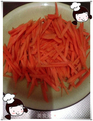素炒饼的做法步骤：2