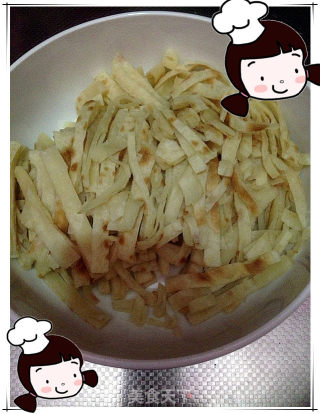 素炒饼的做法步骤：4