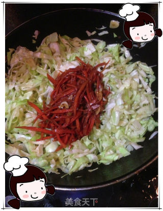 素炒饼的做法步骤：10