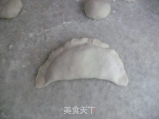 鸡蛋韭菜合的做法步骤：7