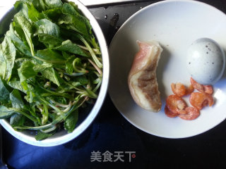 上汤萝卜苗的做法步骤：1