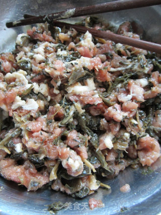 梅干菜肉饼的做法步骤：5