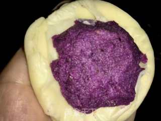 电饼铛紫薯馅月饼的做法步骤：18