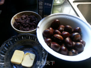 板栗糕的做法步骤：1