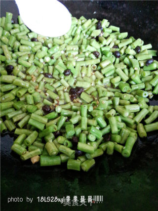 豆豉豇豆粒的做法步骤：7