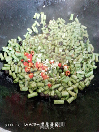 豆豉豇豆粒的做法步骤：9