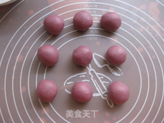 苏式紫薯月饼的做法步骤：4