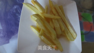 香脆薯条的做法步骤：7