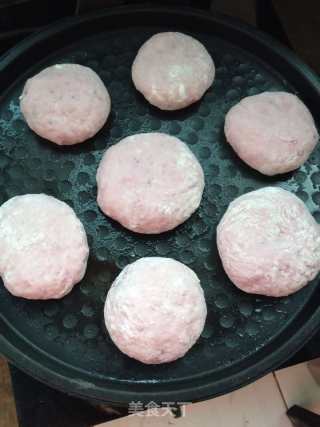紫薯茶香饼的做法步骤：7