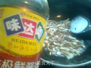 清炒蘑菇的做法步骤：6